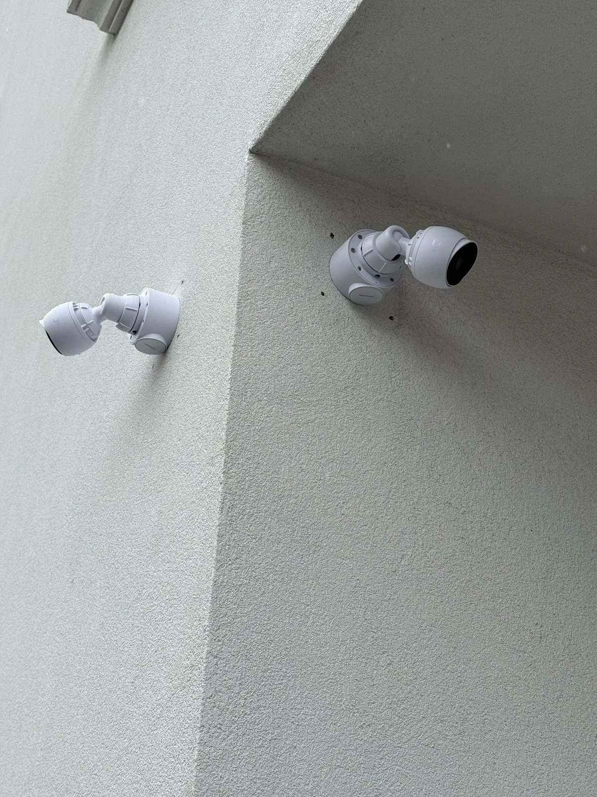 Exterior security cameras